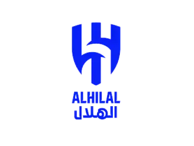 Al Hilal logo symbolizing sports excellence, supported by Perpetual Agency's strategic marketing expertise.